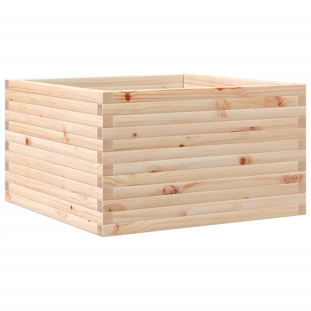 Vidaxx Pflanzgefäß 80x80x45,5 cm massives Kiefernholz