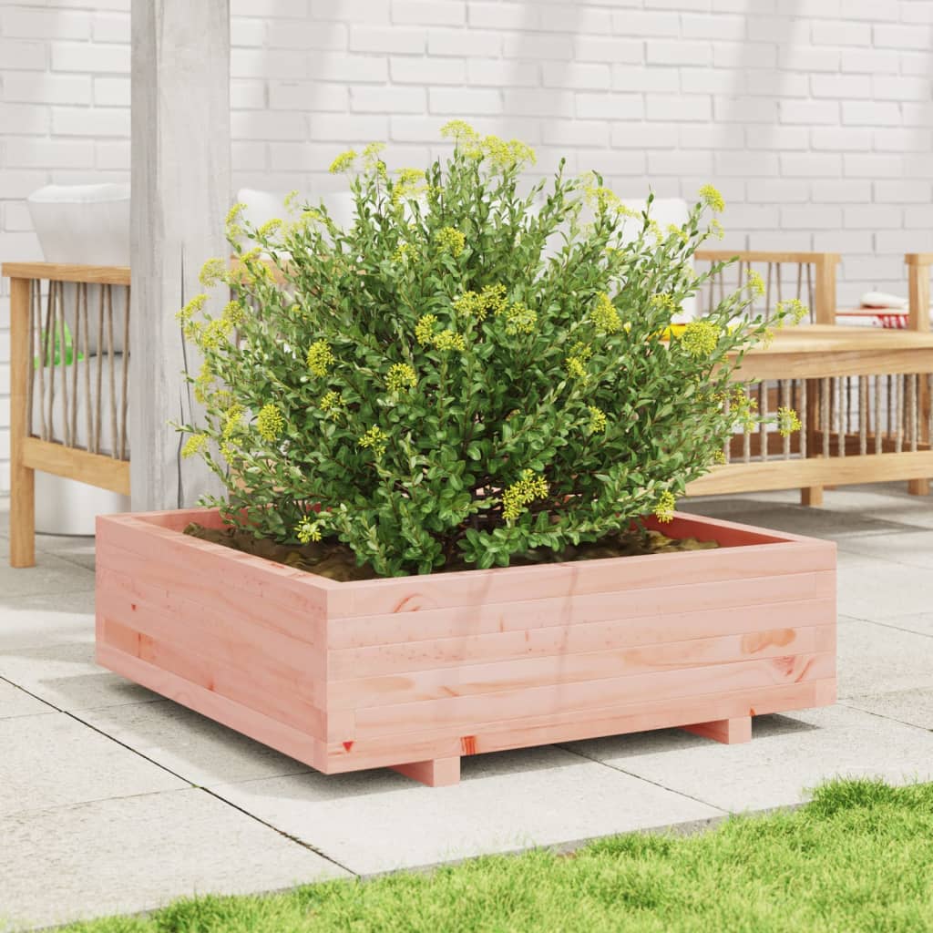 Vidaxx Pflanzgefäß 80x80x26,5 cm massives Douglasholz