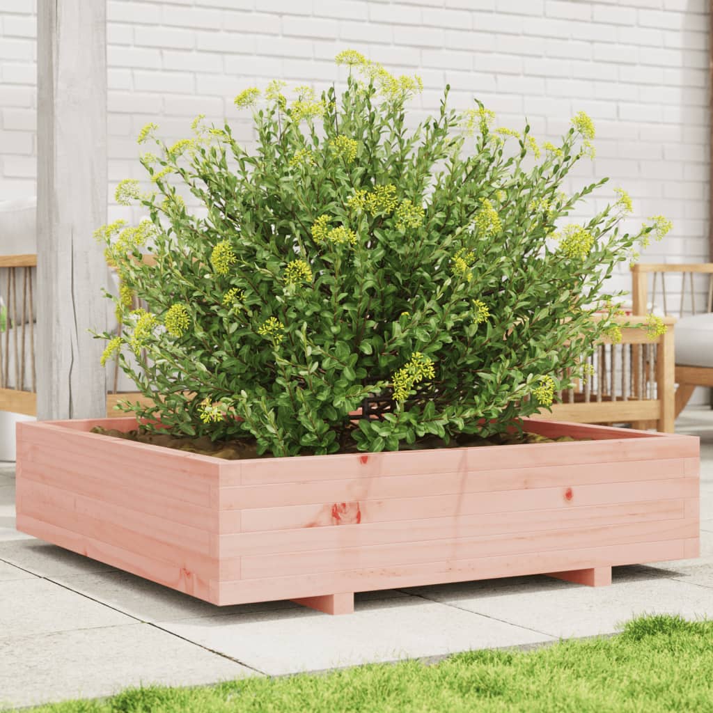 Vidaxx Pflanzgefäß 100x100x26,5 cm massives Douglasholz