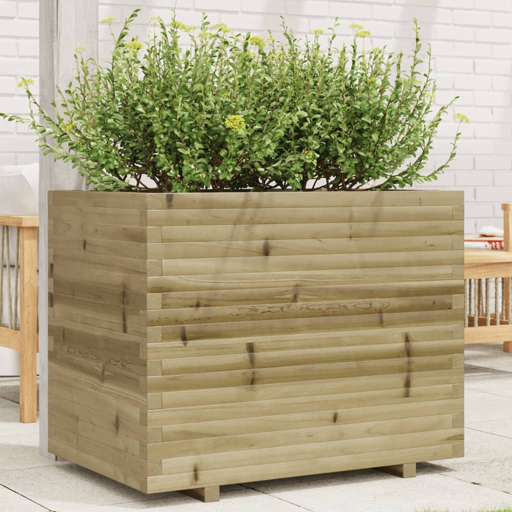 VidaXL Pflanzgefäß 90x60x72,5 cm imprägniertes Kiefernholz
