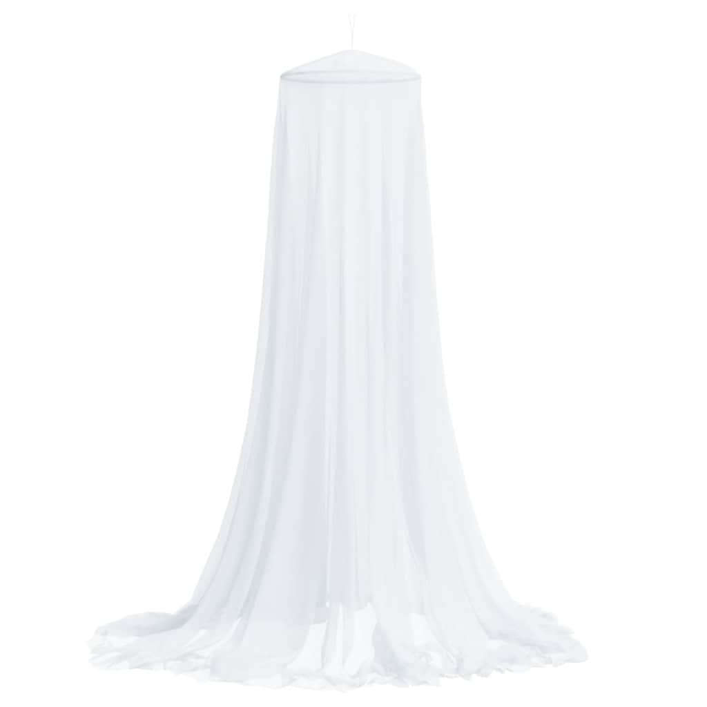 VidaXL Moskitonetz für Bett 220 Mesh 56x56x220 cm weiß