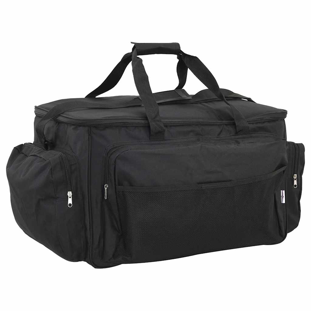 VidaXL Angeltasche wasserdichtes Oxford-Gewebe schwarz