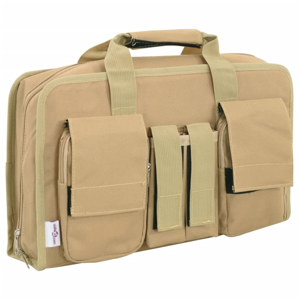 Vidaxx Pistolentasche 40x24x10 cm Oxford-Stoff Khaki
