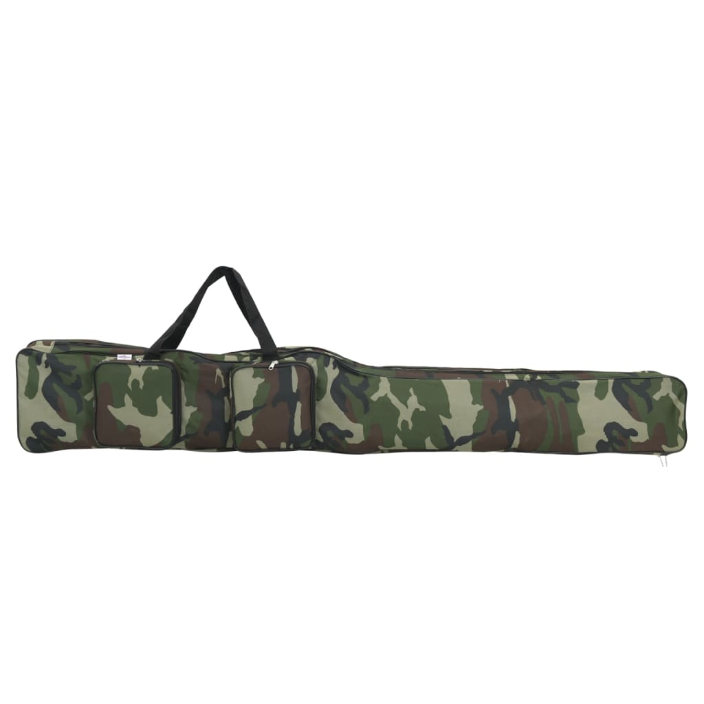 Vidaxx Angelrutentasche 160 cm Camouflage Oxford-Stoff grün
