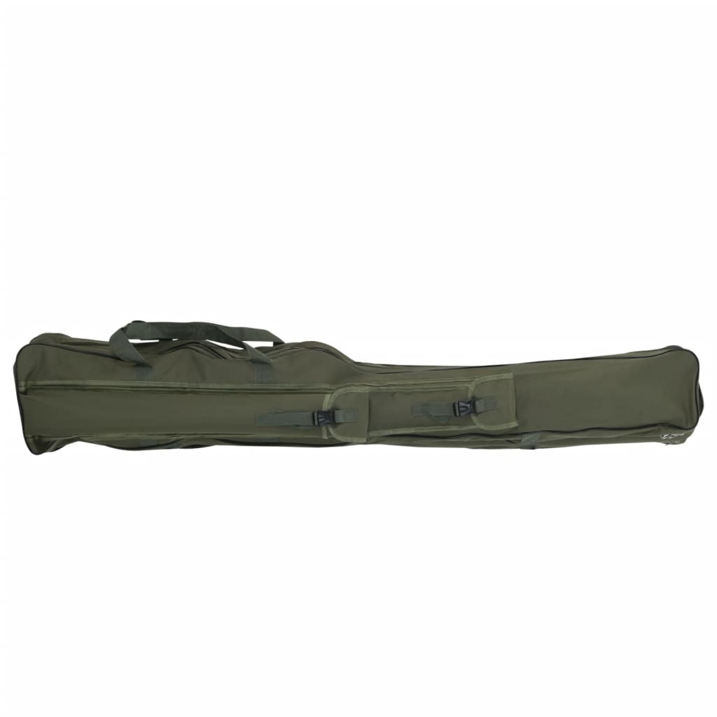 VidaXL Angelrutentasche 160 cm Oxford-Stoff dunkelgrün