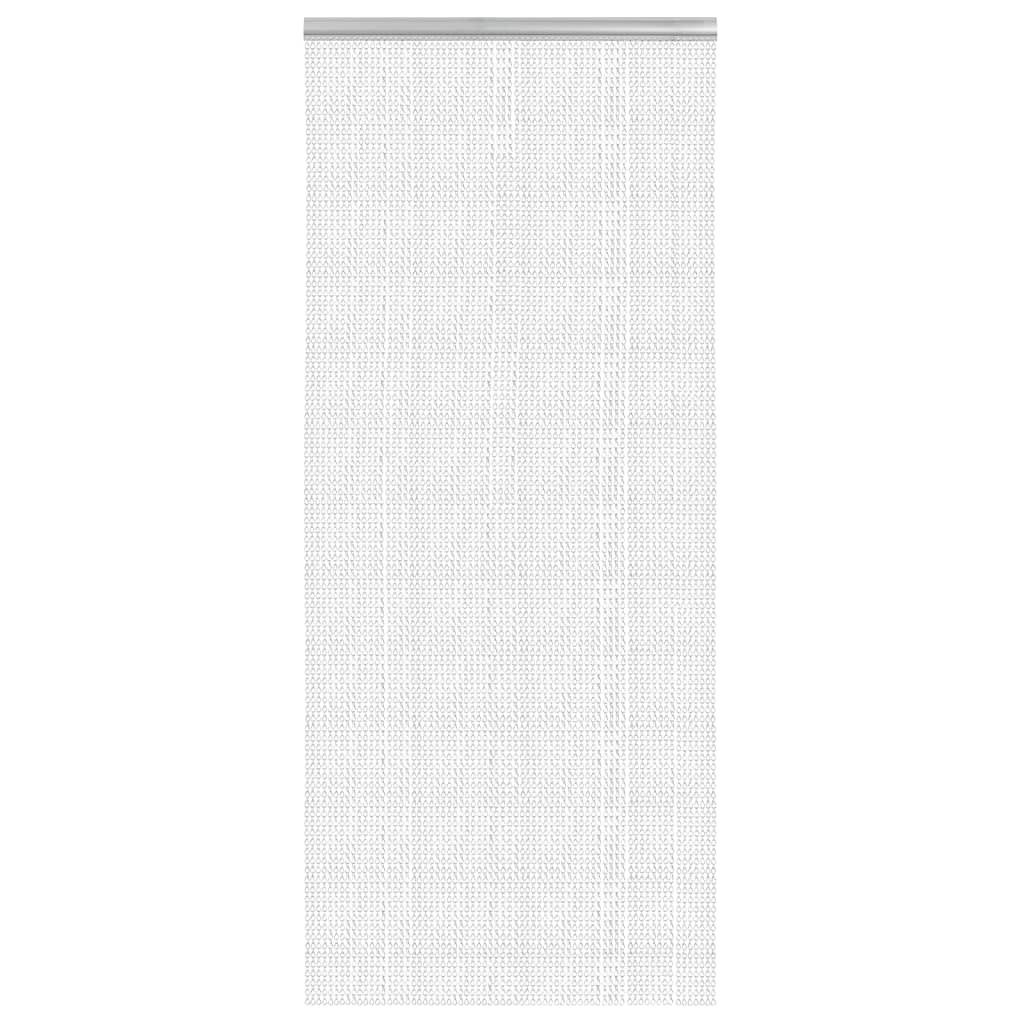 Vidaxx Fliegenvorhangketten 90x200 cm Aluminium