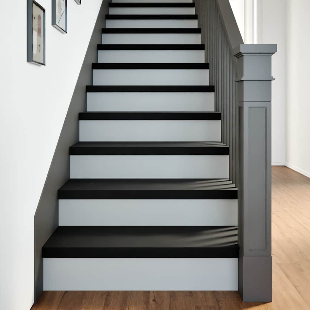 Vidaxx Treppenstufen 4 Stk. 70x25x2 cm massive Eiche dunkelbraun
