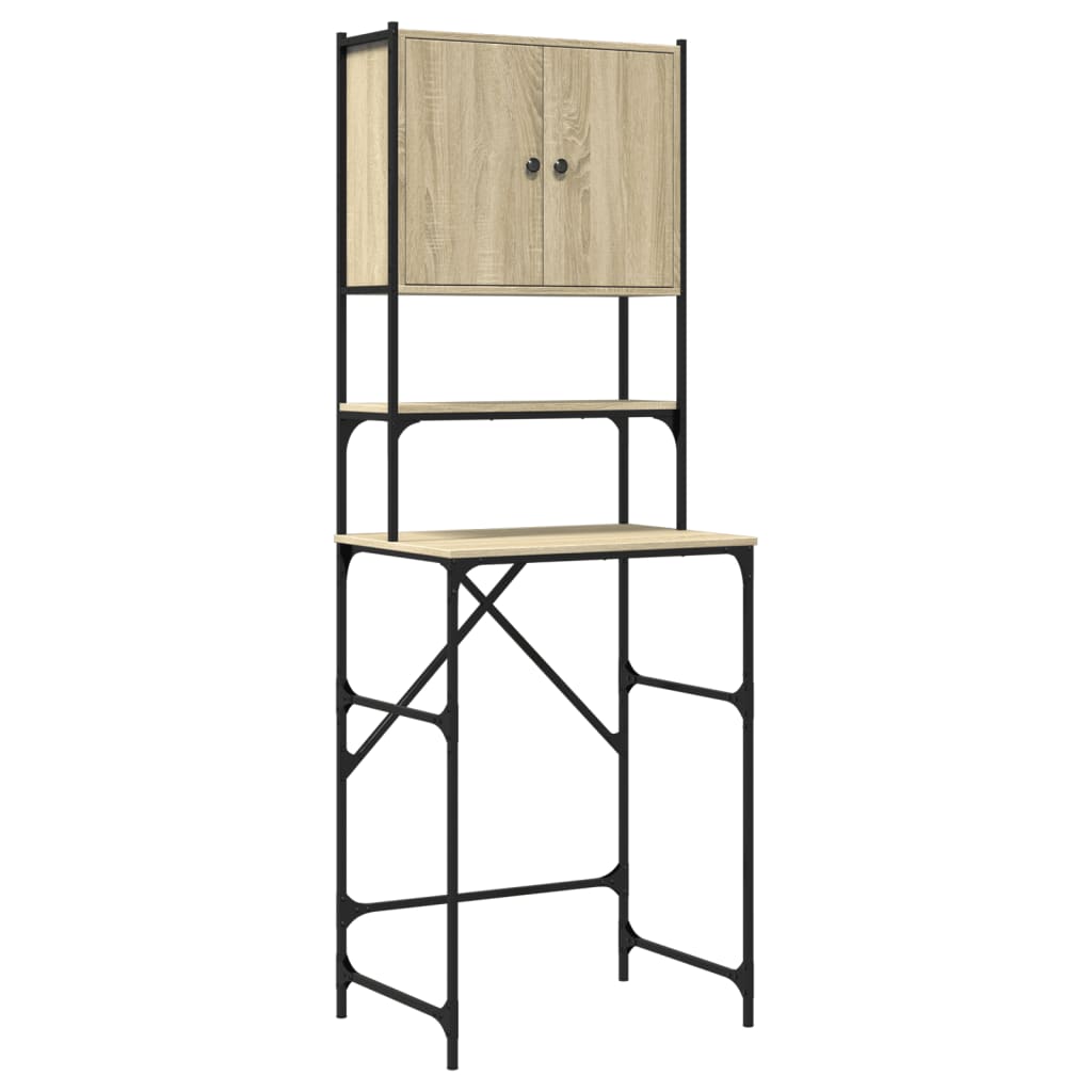 Vidaxx Waschmaschinenschrank 68x48,5x194 cm Sonoma-Eiche-farbig
