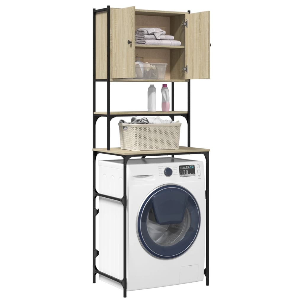 Vidaxx Waschmaschinenschrank 68x48,5x194 cm Sonoma-Eiche-farbig