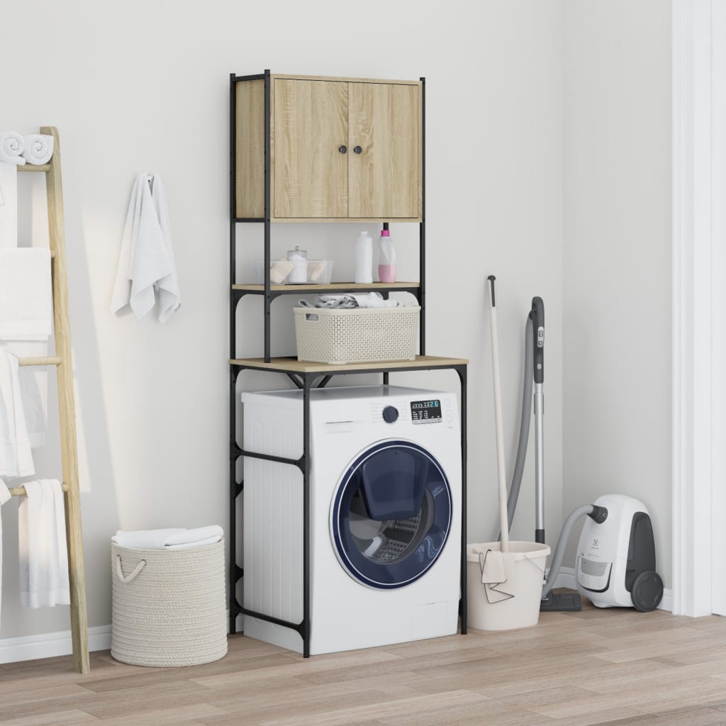 Vidaxx Waschmaschinenschrank 68x48,5x194 cm Sonoma-Eiche-farbig