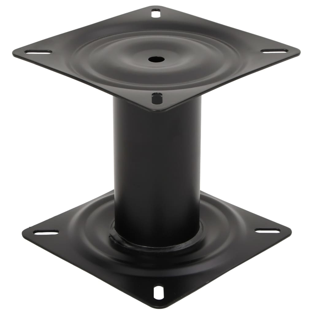 VidaXL Bootsstuhlbein 18 cm Stahl schwarz