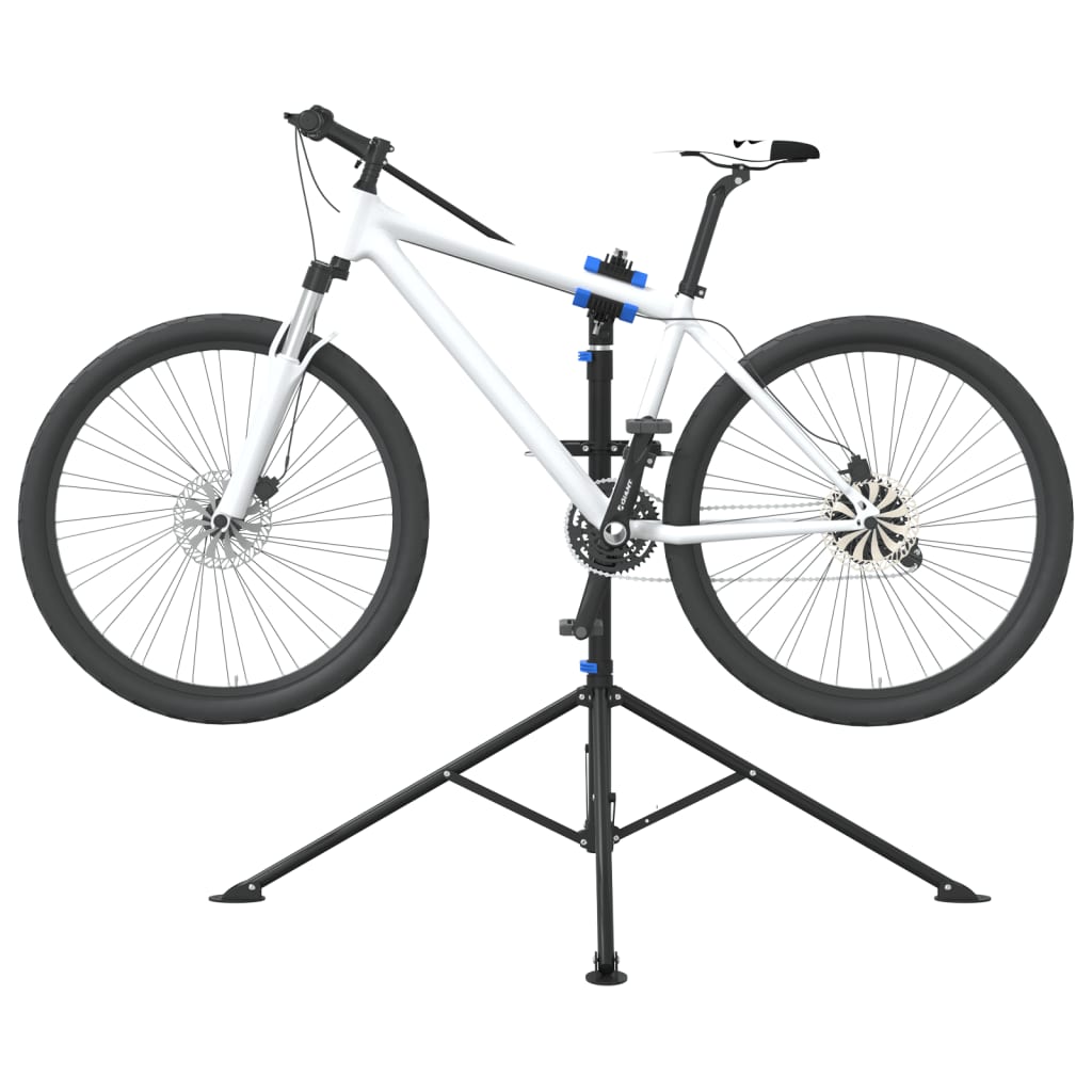Vidaxx faltbarer Fahrradreparaturständer 108-188 cm blauer Stahl