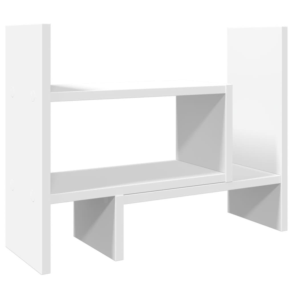 Vidaxx Schreibtisch-Organizer 38,5 x 17 x 39 cm, Holzwerkstoff weiß