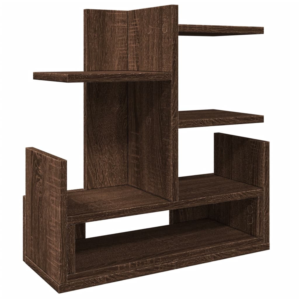 Vidaxx Schreibtisch-Organizer 49 x 20 x 52,5 cm, Holzwerkstoff, braune Eiche
