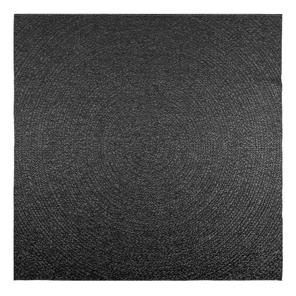 VidaXL Teppich Zizur Indoor und Outdoor 200x200cm Juteoptik Anthrazit