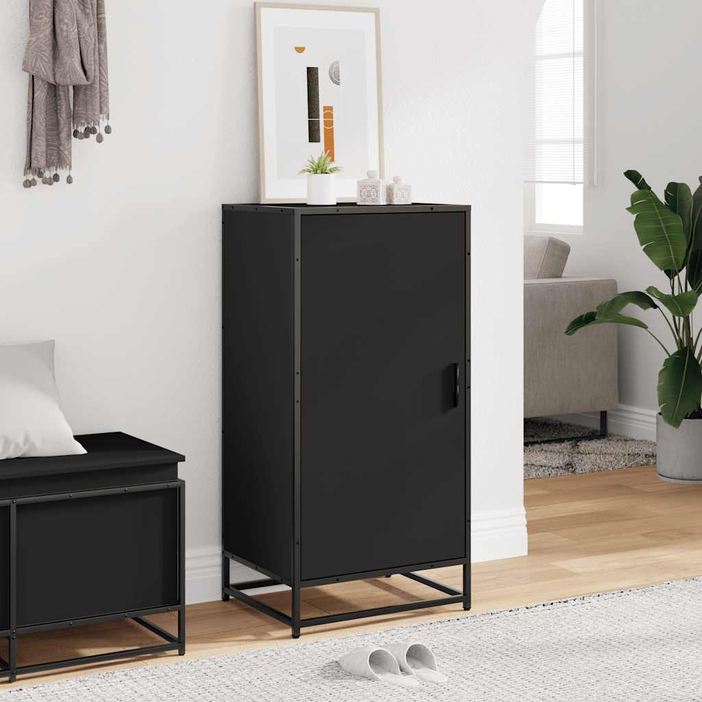 Vidaxx Schuhregal 48x38x97,5 cm lackiertes Holz schwarz