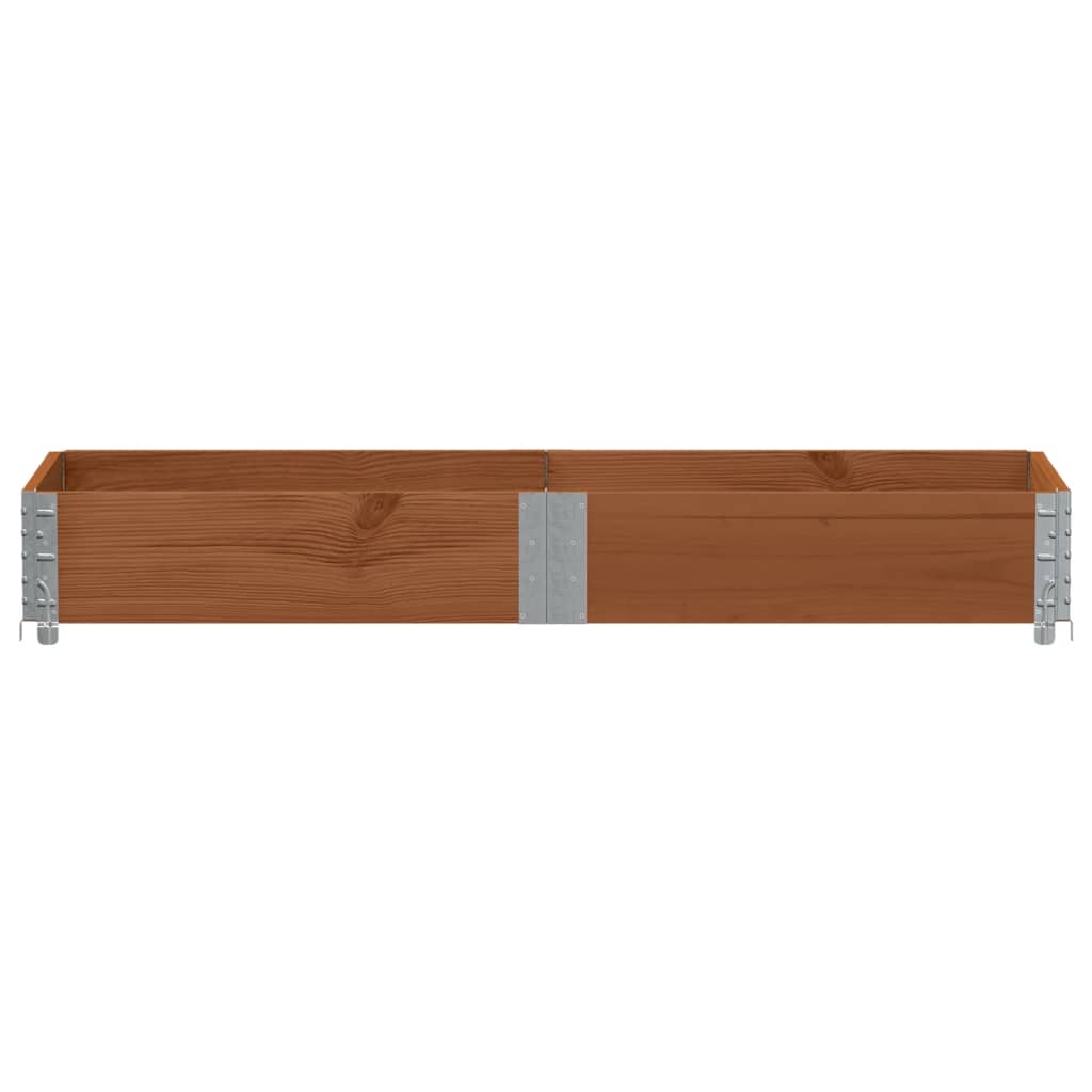 Vidaxx Pflanzgefäß 150x50 cm massives Kiefernholz braun