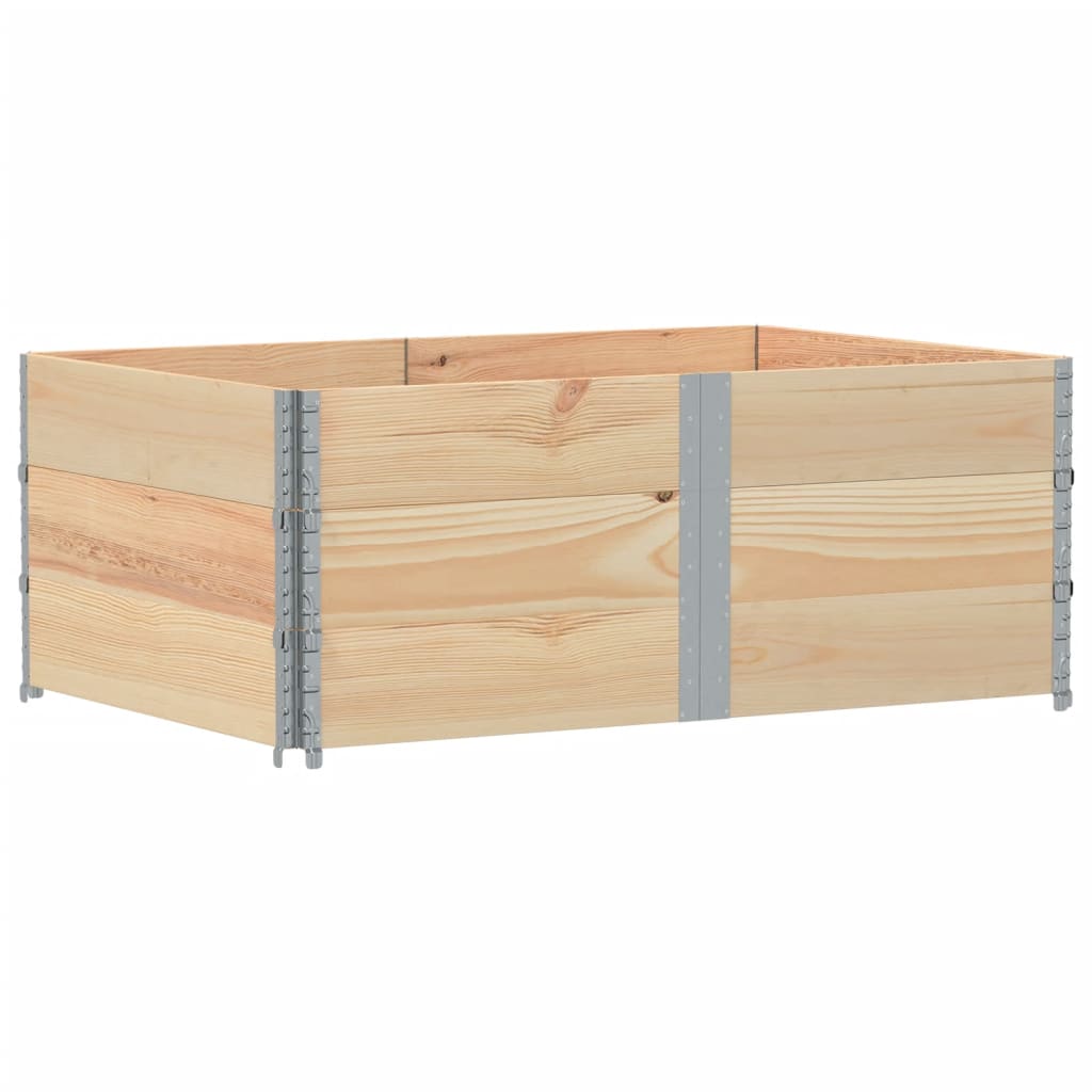 VidaXL Pflanzgefäß 150x100 cm aus massivem Kiefernholz