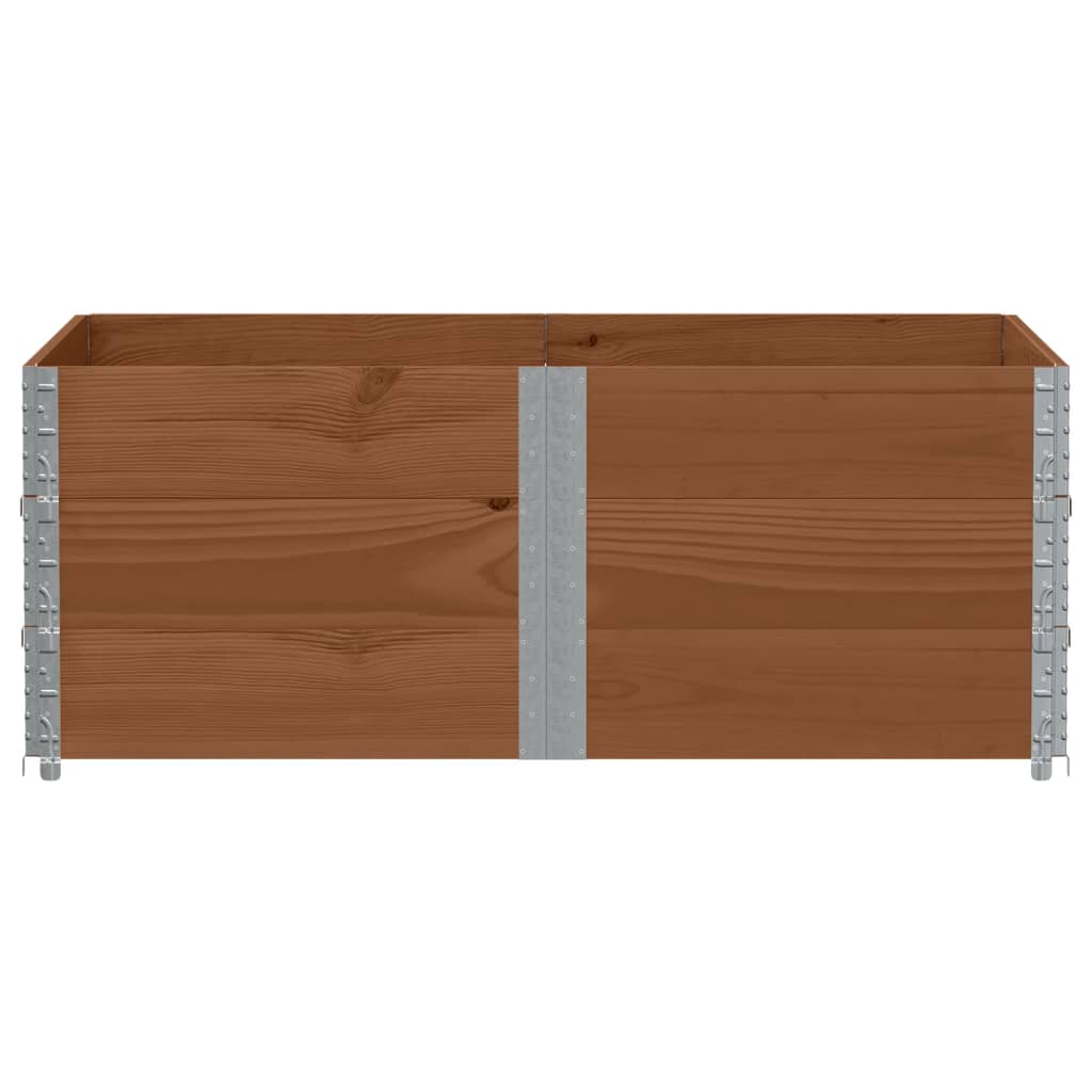 VidaXL Pflanzgefäß 150x100 cm massives Kiefernholz braun
