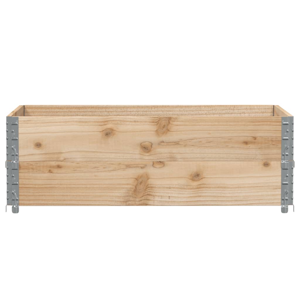 Vidaxx Pflanzgefäß 120x80 cm aus massivem Kiefernholz