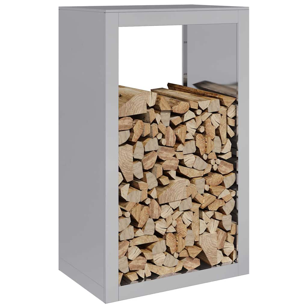 Vidaxx Kaminholzregal 60x40x100 cm aus verzinktem Stahl