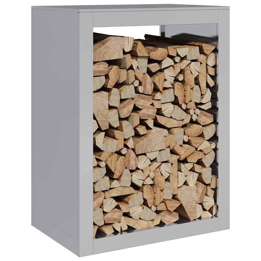 Vidaxx Brennholzregal 60x40x80 cm aus verzinktem Stahl