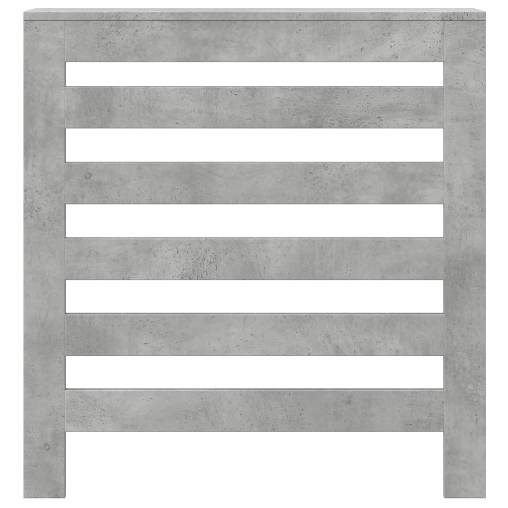 Vidaxx Heizkörperverkleidung 78x20x82 cm Holzwerkstoff Betongrau