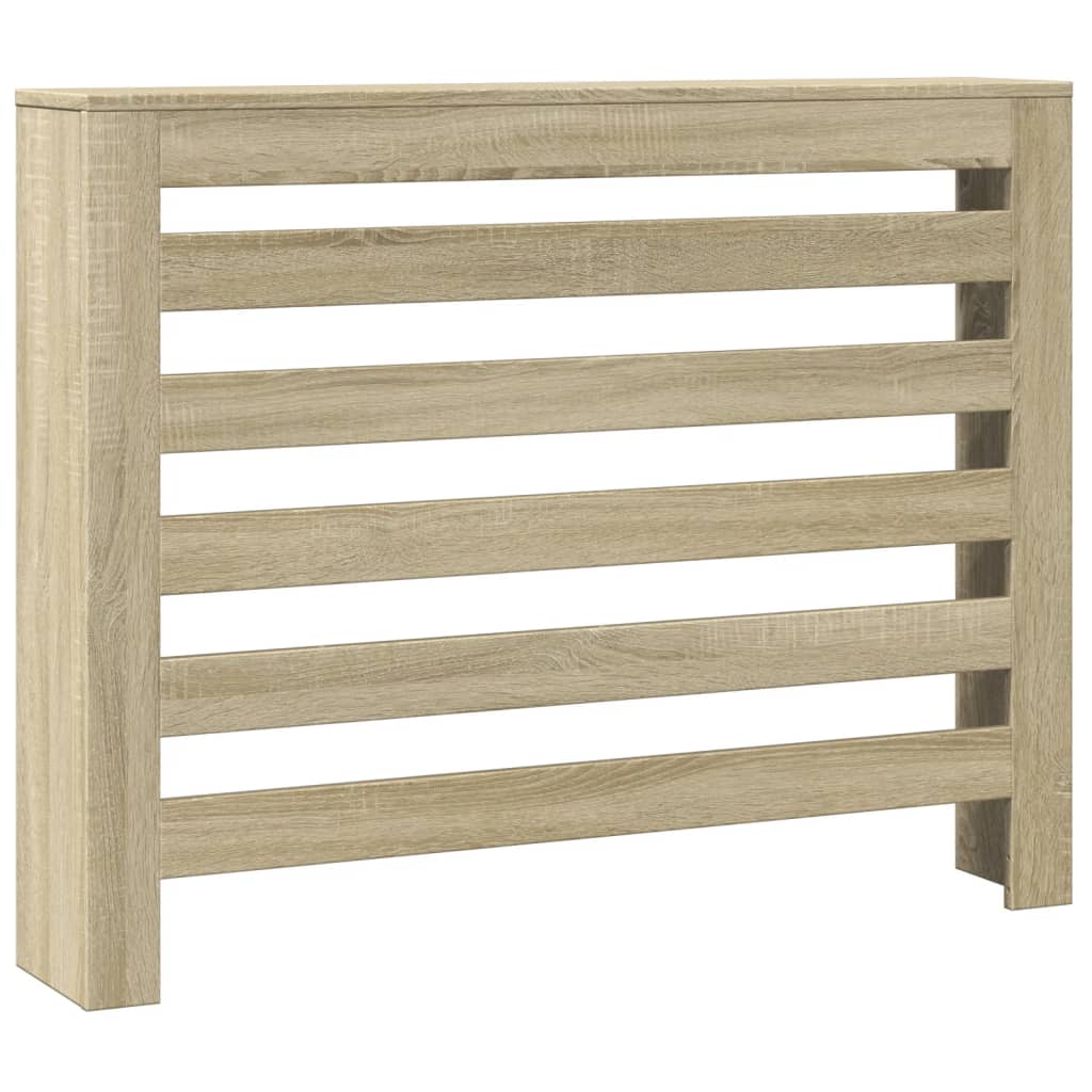 Vidaxx Heizkörperverkleidung 104x20x82 cm Holzwerkstoff Sonoma-Eiche-farbig