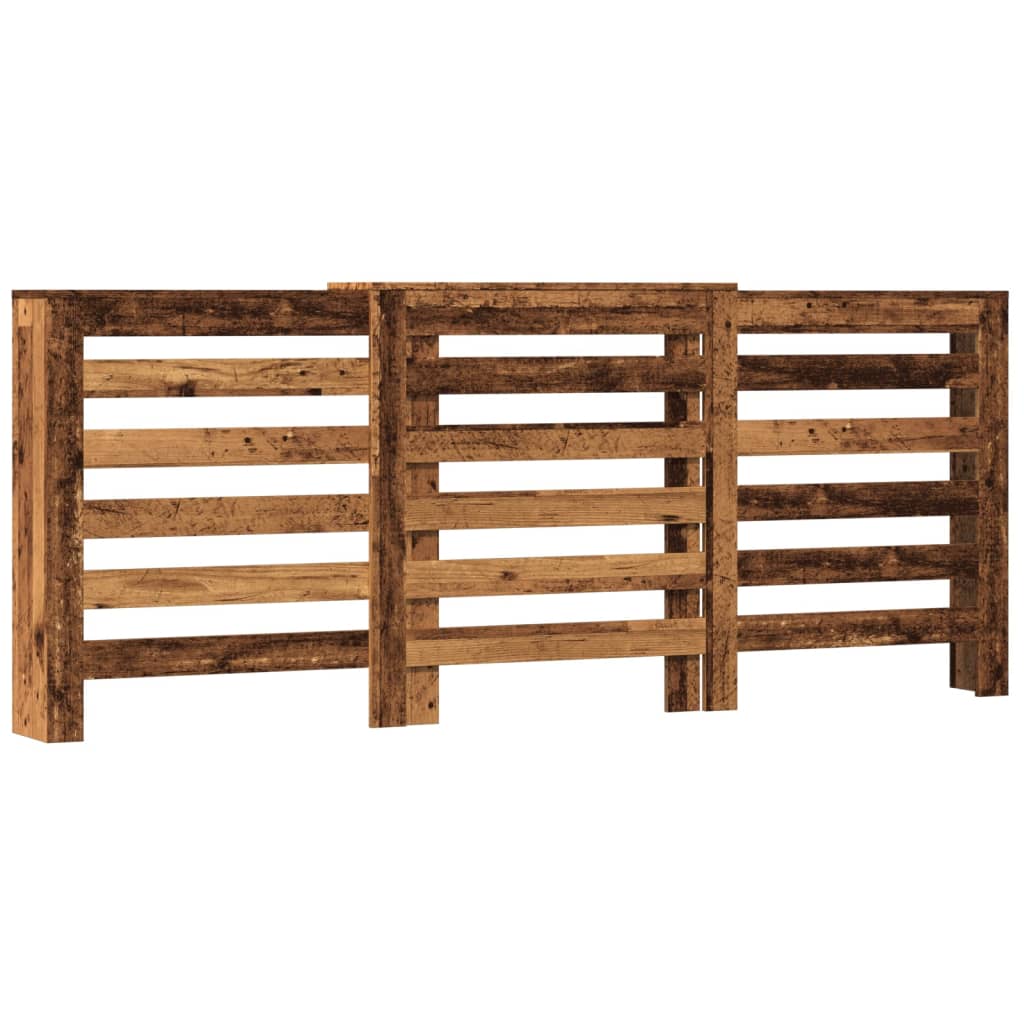 Vidaxx Heizkörperumbau 205x21,5x83,5 cm Holzwerkstoff, Altholz