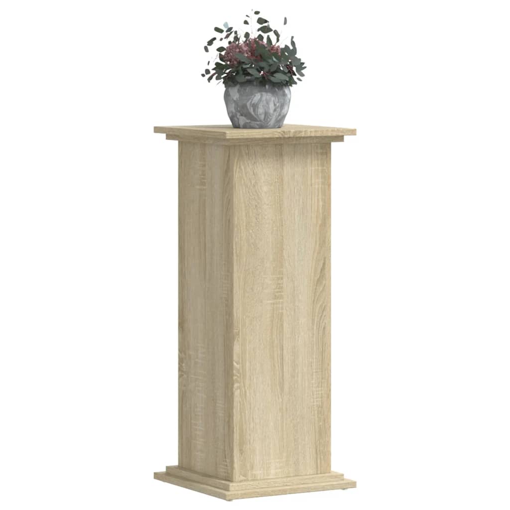 Vidaxx Pflanzenständer 33x33x80 cm Holzwerkstoff Sonoma-Eiche farbig