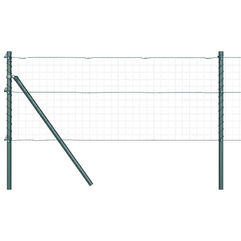 Vidaxl Zaunpfosten 26 Stück grün 3,2 x 3,2 x 100 cm