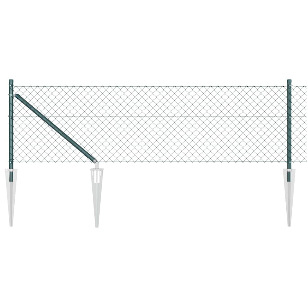 Vidaxl Zaunpfahl grün 10 x 0,6 m (40 x 40 mm Maschenweite)