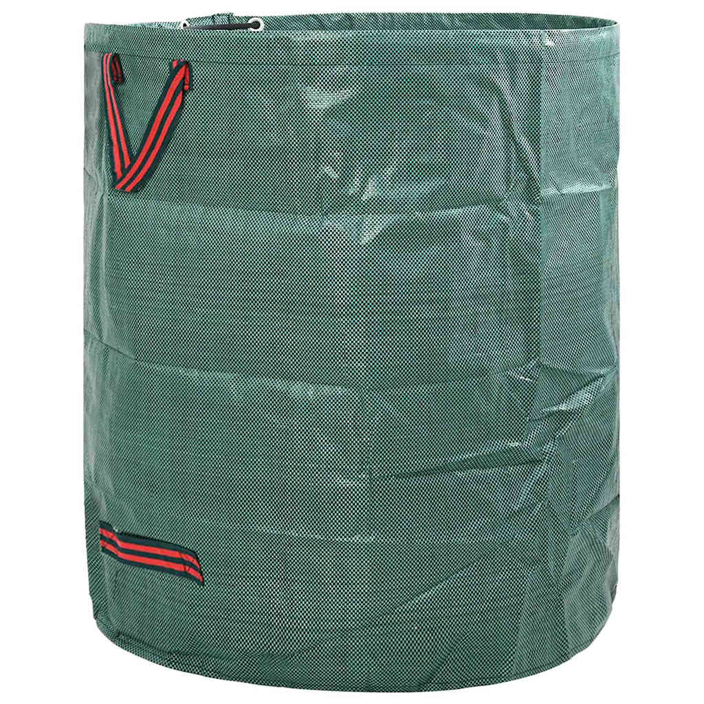 Vidaxl tuinafvalzakken 12 pcs groen 45 x 45 x 76 cm polypropyleen