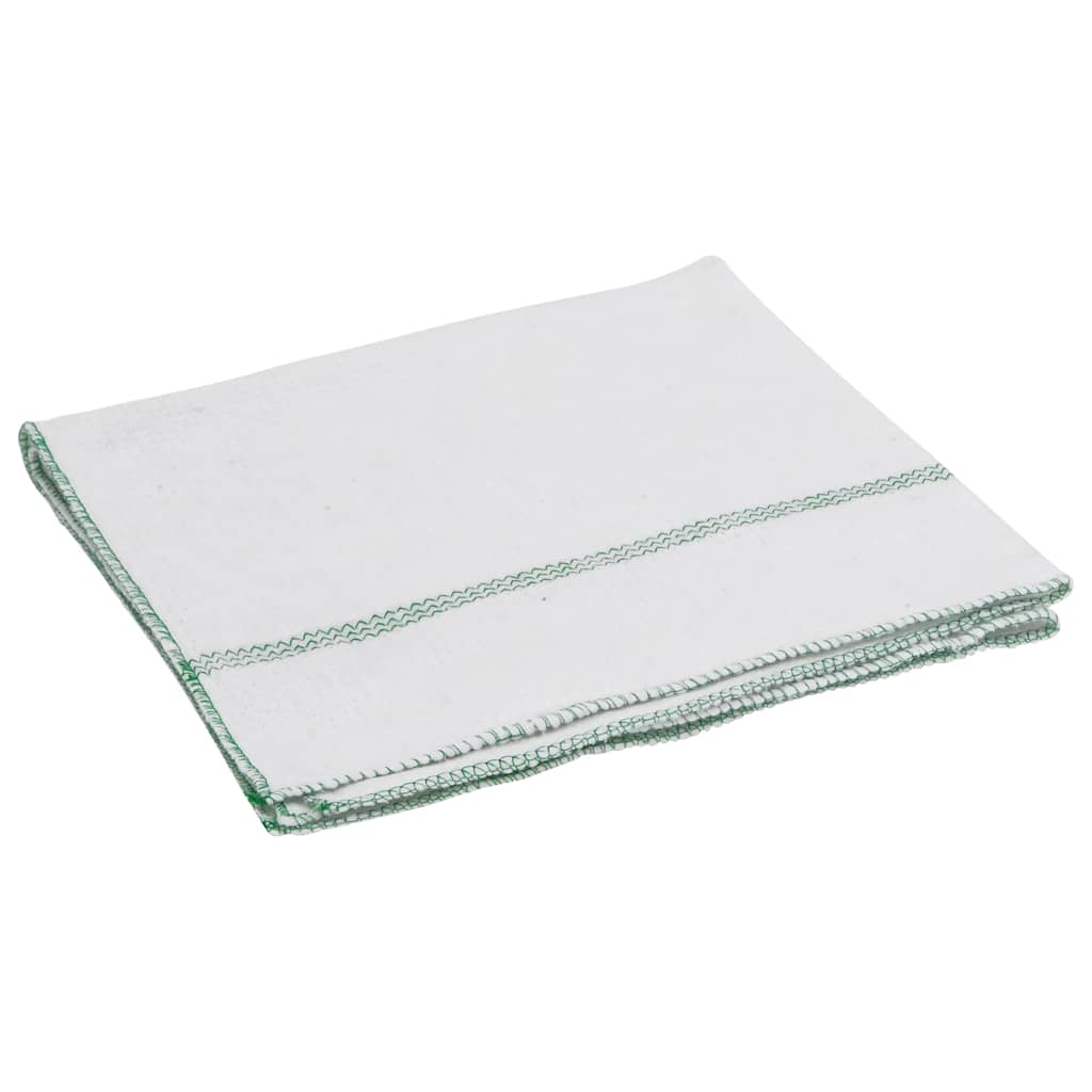 Vidaxx Reinigungstücher 10 gestreift 50x60 cm weiß und grün