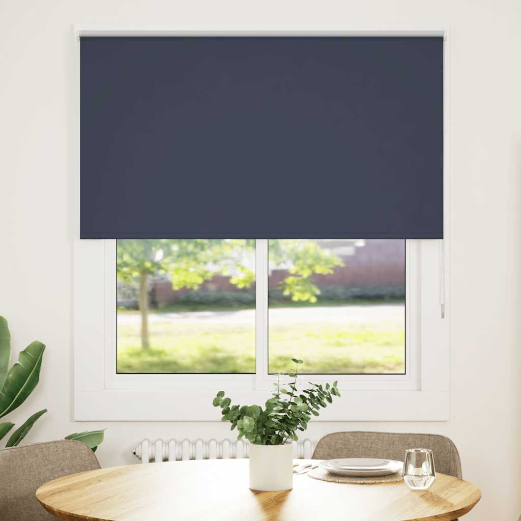 Vidaxx Verdunkelungsrollo 125x150 cm Stoffbreite 121,6 cm Blau
