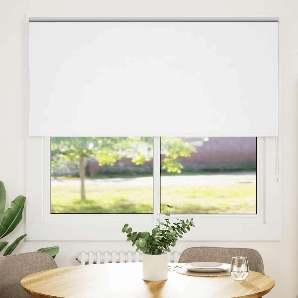 Vidaxx Verdunkelungsrollo 165x150 cm Stoffbreite 161,6 cm weiß