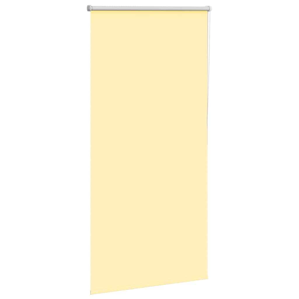 Vidaxx Verdunkelungsrollo 70x130 cm Stoffbreite 65,7 cm Gelb