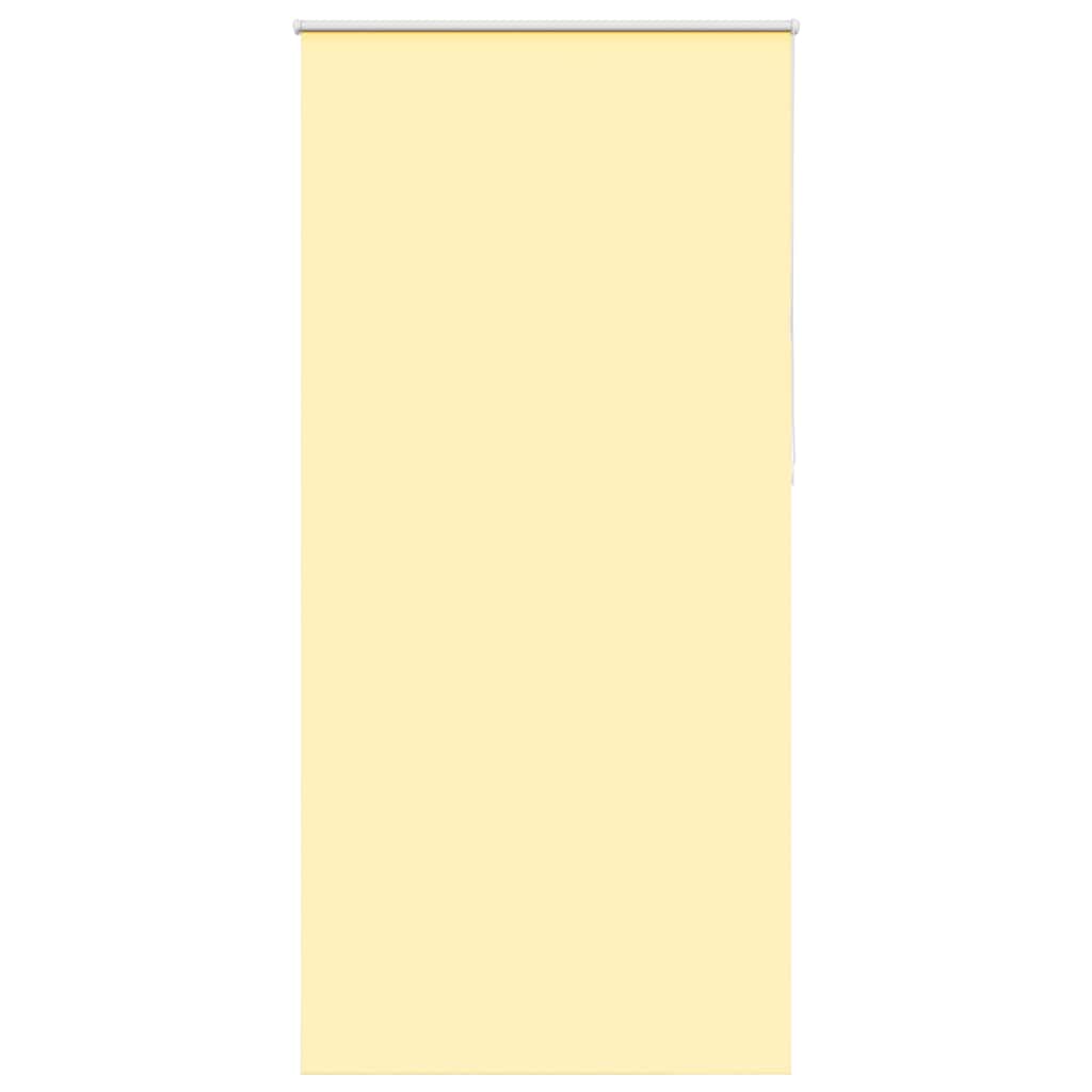 VidaXL Rollo 115x230 cm Verdunkelungsstoff Breite 110,7 cm Gelb