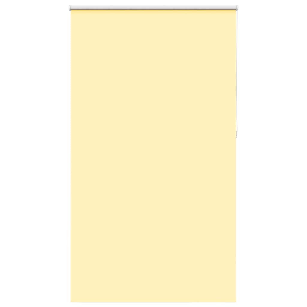 VidaXL Rollo 125x230 cm Verdunkelungsstoff Breite 121,6 cm Gelb