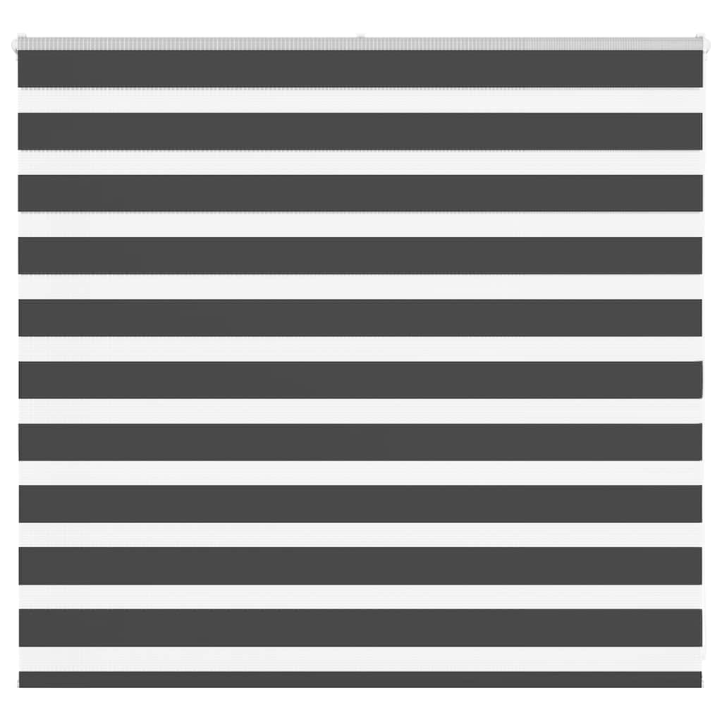 Vidaxx Zebra-Rollo 160x100 cm Stoffbreite 155,9 cm Schwarz