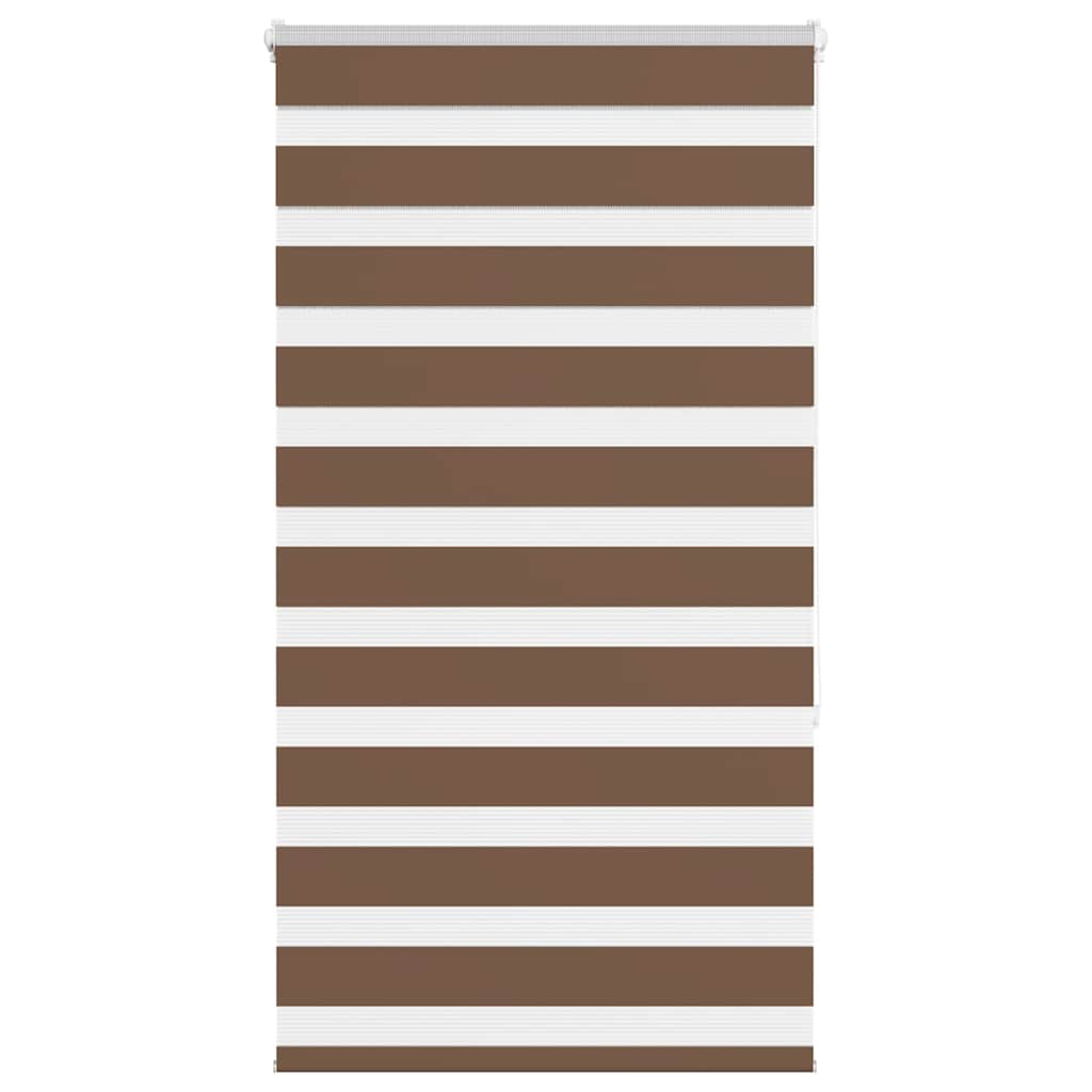 Vidaxx Zebra-Rollo 70x150 cm Stoffbreite 65,9 cm Polyester braun