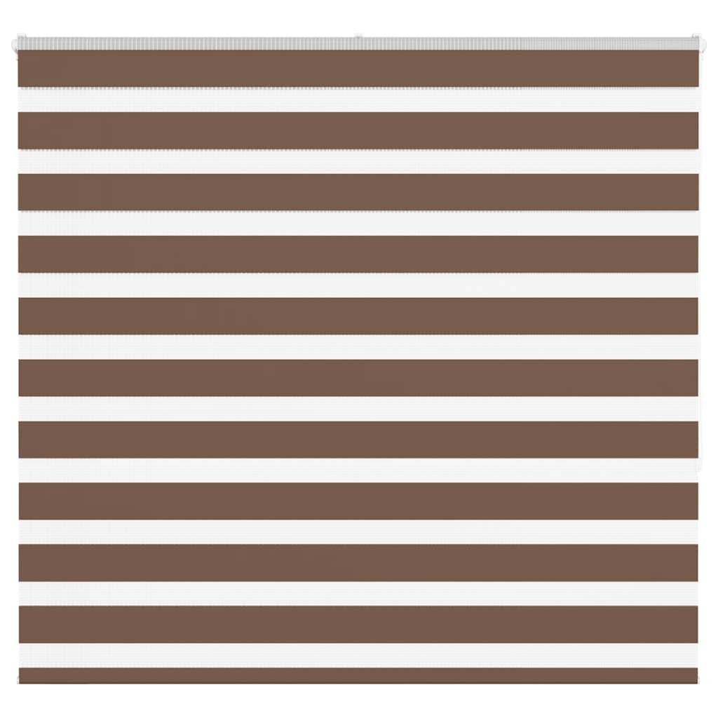 Vidaxx Zebra-Rollo 160x150 cm Stoffbreite 155,9 cm Polyester braun
