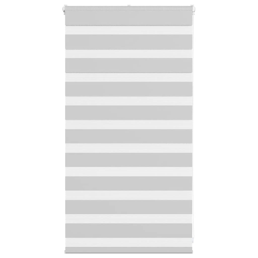 VidaXL Zebra-Rollo 75x100 cm Stoffbreite 70,9 cm Hellgrau