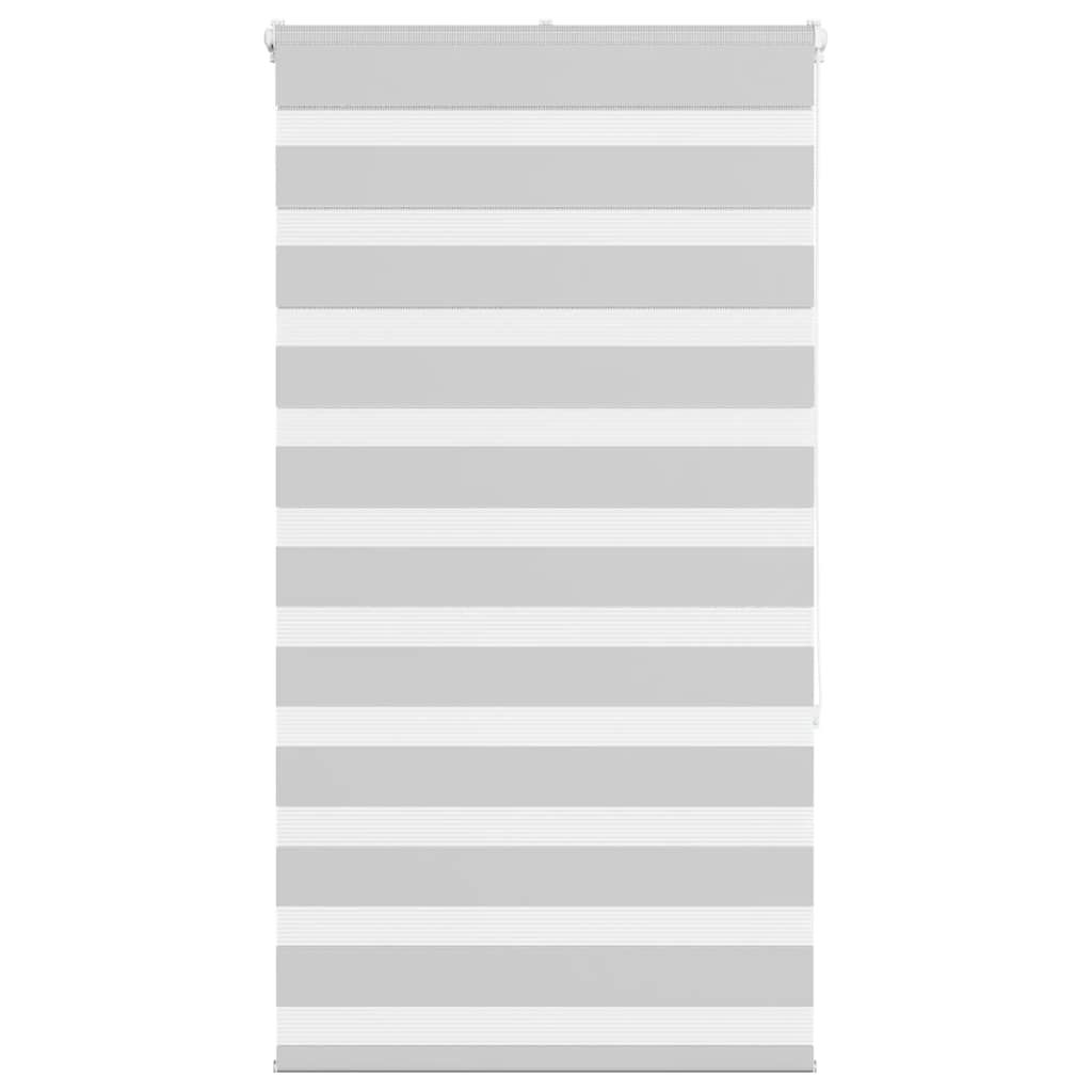 Vidaxx Zebra-Rollo 90x150 cm Stoffbreite 85,9 cm Hellgrau