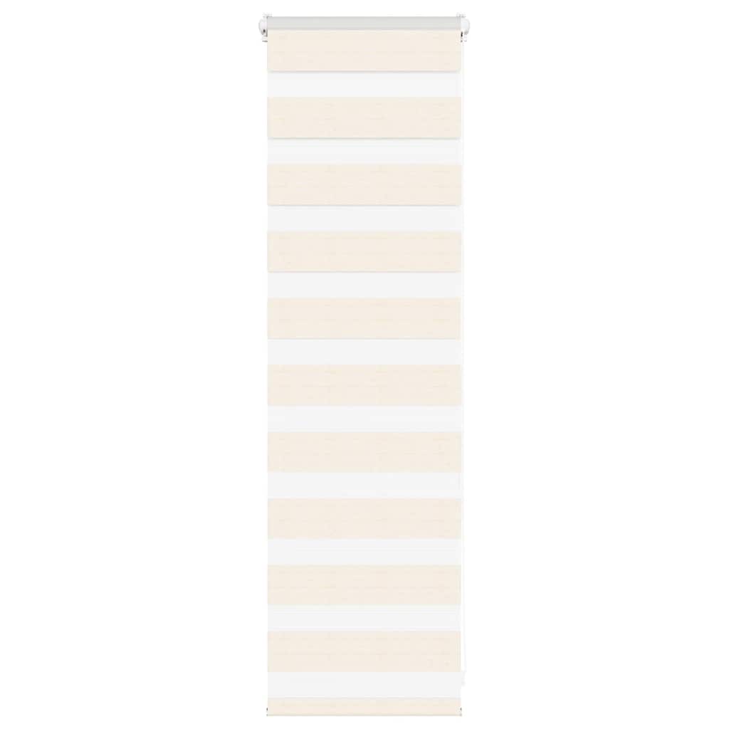 VidaXL Zebra-Rollo 45x100 cm Stoffbreite 40,9 cm Marmorbeige