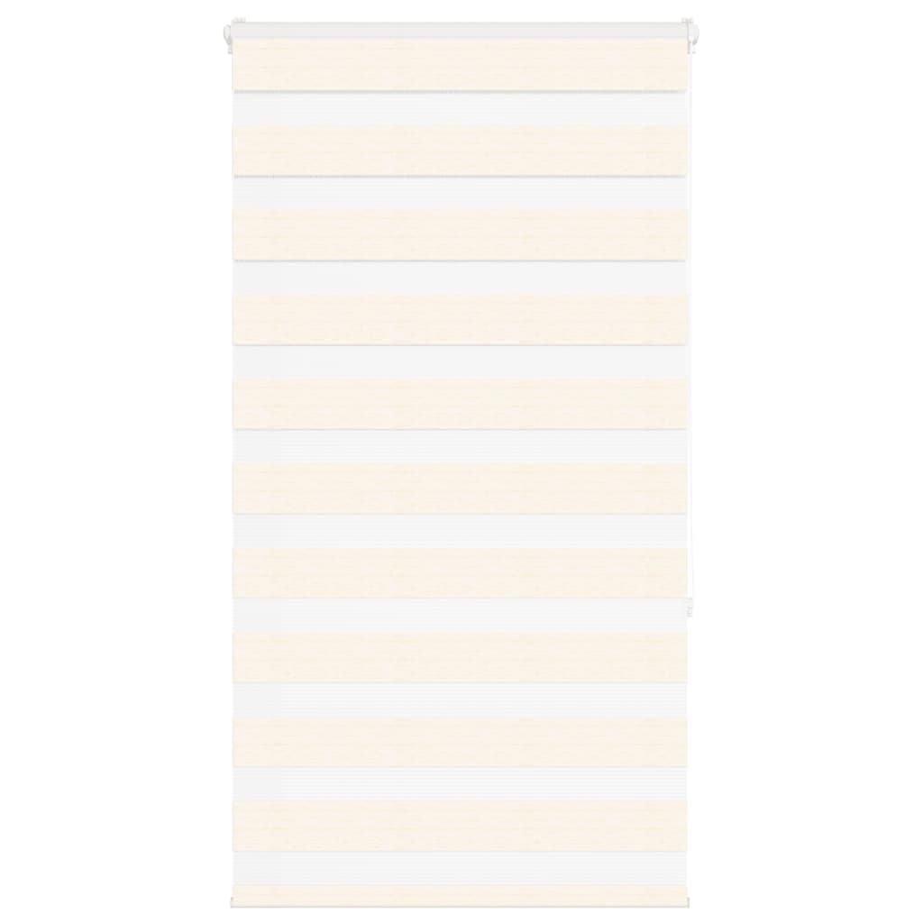 Vidaxx Zebra-Rollo 85x150 cm Stoffbreite 80,9 cm Marmorbeige