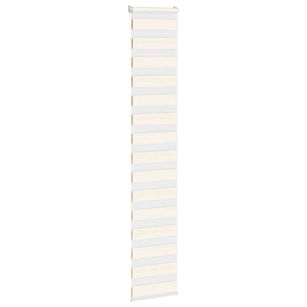 VidaXL Zebra-Rollo 50x200 cm Stoffbreite 45,9 cm Marmorbeige
