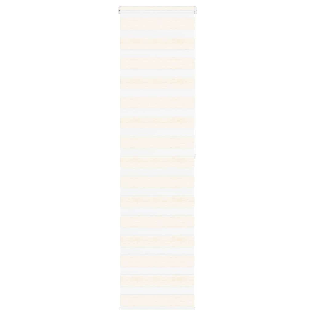 VidaXL Zebra-Rollo 60x200 cm Stoffbreite Marmorbeige 55,9 cm