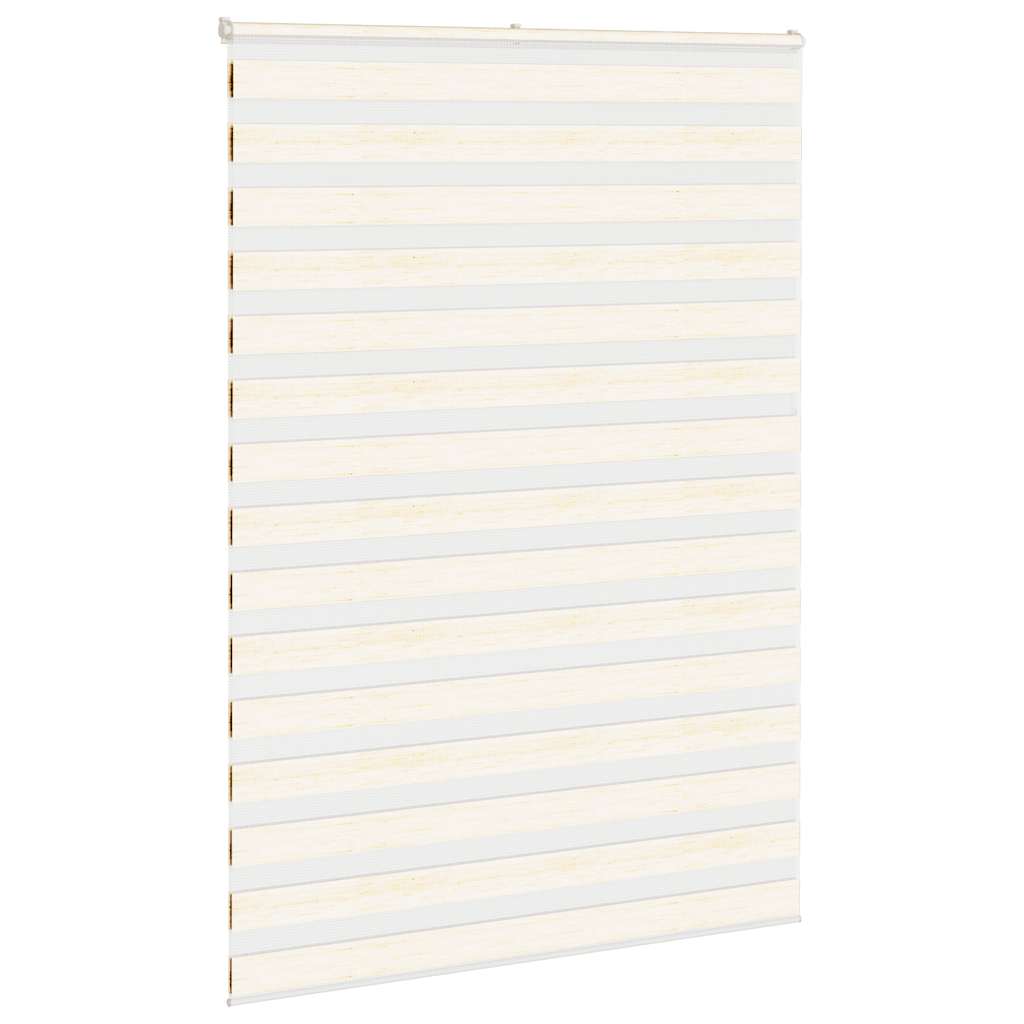 Vidaxx Zebra-Rollo 160x200 cm Stoffbreite 155,9 cm Marmorbeige