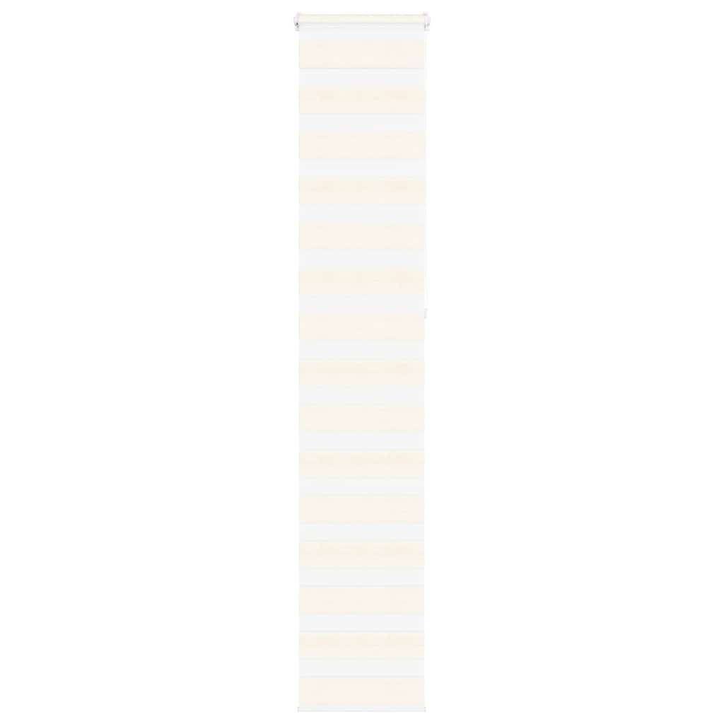 VidaXL Zebra-Rollo 45x230 cm Stoffbreite 40,9 cm Marmorbeige